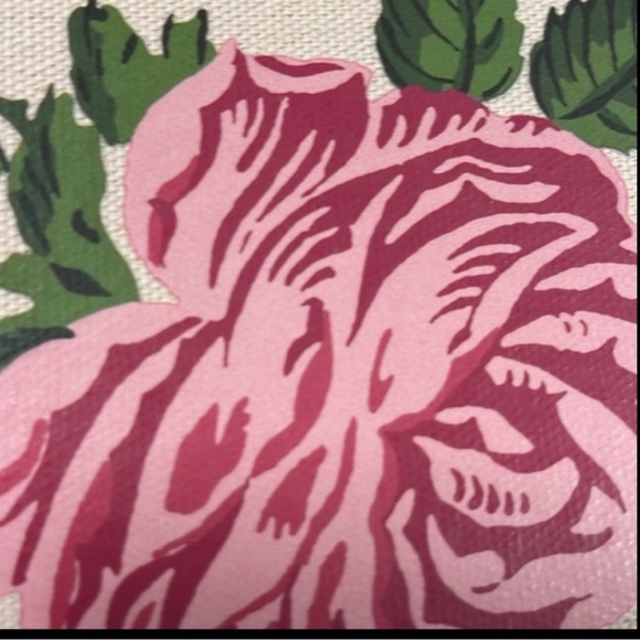 Carolina Herrera floral canvas cosmetics bag to crossbody - Picture 11 of 13